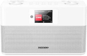 Kenwood CR-ST100S-W, Internet, DAB+, FM, 87.5 - 108 MHz, PTY, 20 W, Full range 4