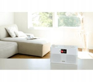 Kenwood CR-ST100S-W, Internet, DAB+, FM, 87.5 - 108 MHz, PTY, 20 W, Full range 7