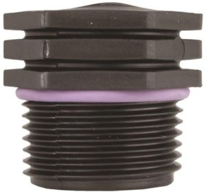 TDM BRASS THREADED PLUG 3/4INM C/OR 2