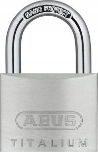 ABUS titalium hængelås 64TI/30 enslukkende 6311 1