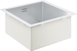 GROHE K700 45-S, Undermount sink, Square, Stainless steel, Stainless steel, 1 bowls, Square 1