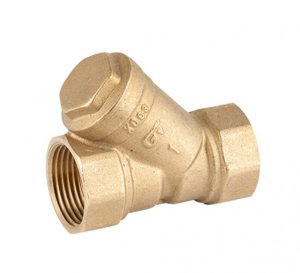 Y BRASS STRAINER 1IN1/2 1