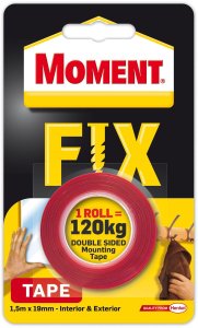 DOUBLE-SIDED ADHESIVE TAPE MOMENT POWE 1