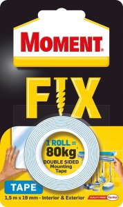 DOUBLE-SIDED ADHESIVE TAPE MOMENT SUPE 1