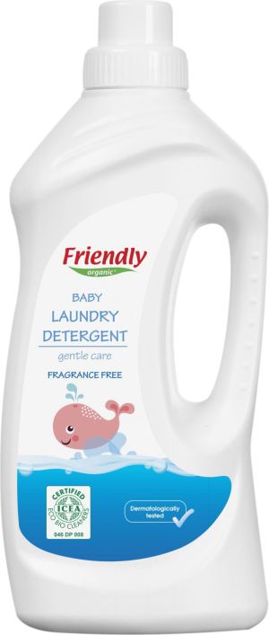 Friendly Organic Płyn do prania ubranek dziecięcych, bezzapachowy 1L (FRO01666) 1