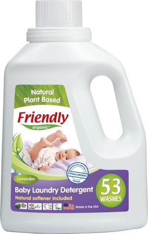 Friendly Organic Płyn do prania ubranek dziecięcych, lawendowy, 1567 ml (FRO00010) 1