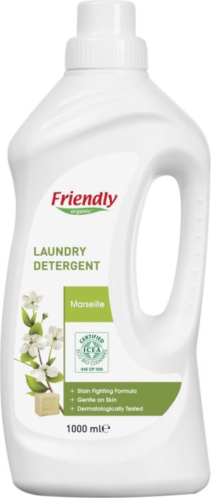 Friendly Organic Płyn do prania ubrań, mydło marsylskie, 1L (FRO01703) 1