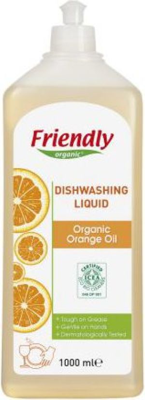 Friendly Organic Płyn do mycia naczyń pomarańczowy 0,5L (FRO00447) 1
