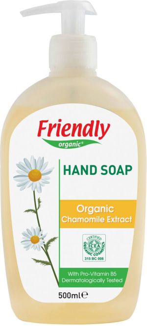 Friendly Organic Mydło do rąk, rumiankowe 500 ml 1