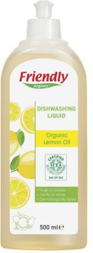 Friendly Organic Płyn do mycia naczyń cytrynowy 0,5L (FRO01642) 1