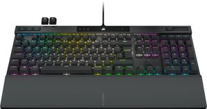 Corsair K70 PRO-BLK-OPX Silver-RGB, Full-size (100%), USB, Opto-mechanical key switch, QWERTY, RGB LED, Black 9