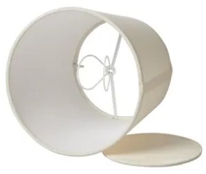 LAMPESKÆRM EMMA DOMUS HØJDE 13,5 CM CREME 2