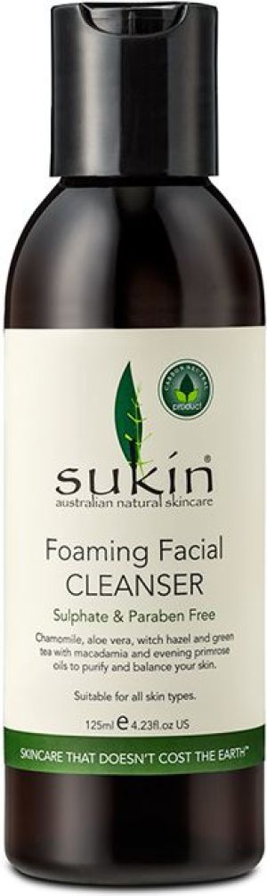 Sukin Foaming Facial Cleanser Oczyszczający żel do mycia twarzy 125ml 1