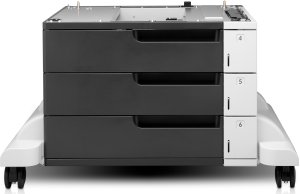 HP LaserJet 3x500-sheet Feeder and Stand, HP LaserJet Enterprise 700, M712, 1500 sheets, Business, Enterprise, 543 mm, 586 mm, 415 mm 1