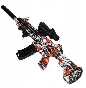 Pistolet Karabin Automatyczny Na Kulki Żelowe 70Cm 2