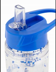 STITCH Bidon Butelka ze słomką na napoje 550 ml licencja Disney 4+ 2