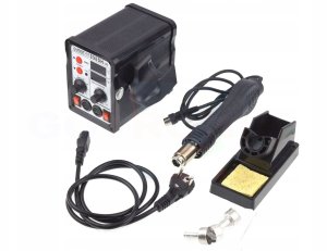 Weldline Stacja lutownicza 2in1 Zhaoxin 898DH z gorącym powietrzem Hotair 760W 2