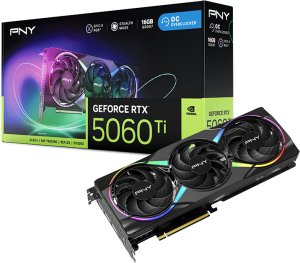 Karta graficzna PNY GeForce RTX 5060 Ti Epic-X RGB Overclocked Triple Fan 16GB GDDR7 DLSS4 (VCG5060T16TFXXPB1-O) 1