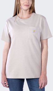 Koszulka Carhartt WK87 Pocket SS Mink 1