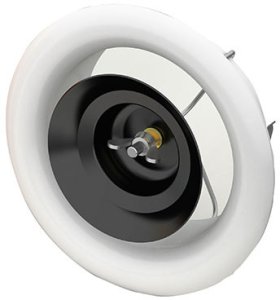 Lindab Airy ventilhus Ø160 mm RAL9003 3