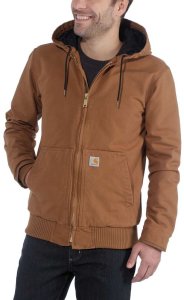 Kurtka Carhartt Duck Active Jacket Brown 1