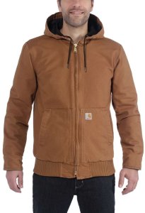 Kurtka Carhartt Duck Active Jacket Brown 2