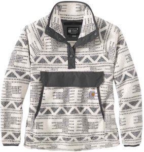 Polar Carhartt Fleece Pullover MALT GEOMETRIC PRIN 1