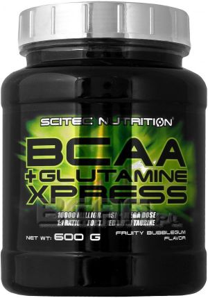Scitec Nutrition BCAA Glutamine Xpress jabłko 600g 1