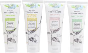 THE NATURAL FAMILY CO Naturalna pasta do zębów bez fluoru, Propolis i Myrrh 110g 4