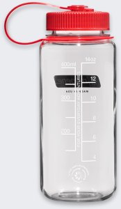 Butelka Nalgene z Szerokim Ustnikiem 0,5L Clear 3