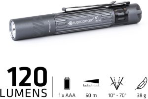 Latarka Suprabeam Q1 mini 120lm 1x AAA 1