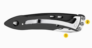 Nóż Składany Leatherman Skeletool KB Black 6