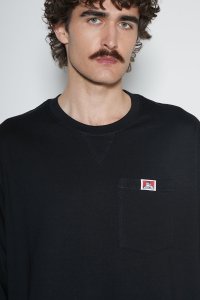 Carhartt Koszulka Ben Davis LS Heavy Duty Pocket Black 3