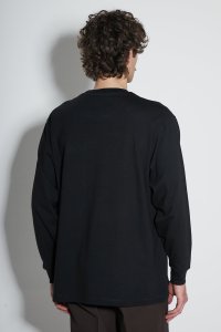 Carhartt Koszulka Ben Davis LS Heavy Duty Pocket Black 4