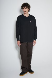 Carhartt Koszulka Ben Davis LS Heavy Duty Pocket Black 5