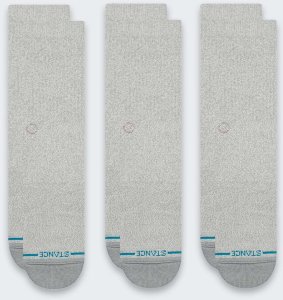 Skarpety Stance Icon Crew 3 pary GreyHeather 1