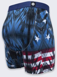 Bokserki Stance Banner Brief Boxer Blue 2