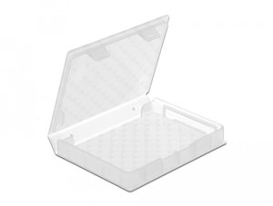 Delock DeLOCK Protection Box for 2.5? HDD / SSD transparent, Cover, Plastic, Transparent, 2.5", 80 mm, 105 mm 2