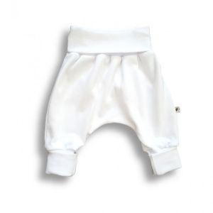 Nanaf Organic Spodnie pumpy Basic biały r. 62 (NK-090/02) 1
