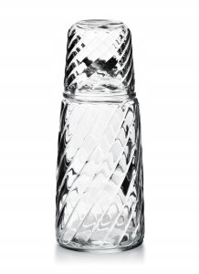 HOLLIE Butelka ze szklanką 1,1L 1