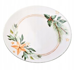 BLANCHE FESTIVE Podtalerz artykuł dekoracyjny 33xh2cm 1