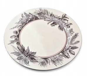 BLANCHE FESTIVE Podtalerz artykuł dekoracyjny 33xh2cm 1