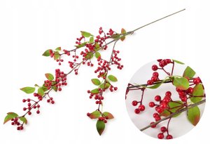 VIRIDIS Sztuczny ostrokrzew gałązka 88cm 1