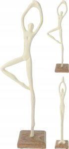 RZEŹBA 36CM BIAŁA 2 RODZAJE 1