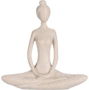 FIGURKA JOGA SIEDZĄCA 13X4X14CM 2