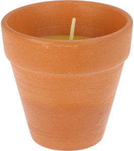 ŚWIECA CITRONELLA W DONICZCE 9X9CM 1