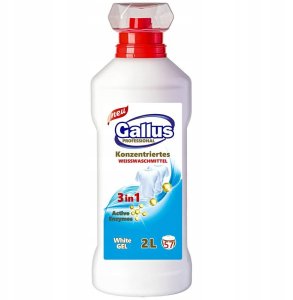 GALLUS Żel do prania 2L 57p 3w1 WHITE 1
