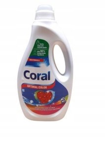 CORAL Płyn do prania 1,8L 40p Optimal Color 1