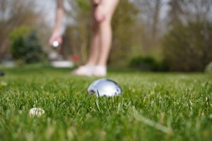 Kule Boule Bule Petanque do Gry Metalowe Solidne KUBISPORT 72 mm 8 szt. 3