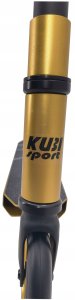 Hulajnoga Costway Hulajnoga Wyczynowa Sportowa Freestyle Dwukołowa Złota KUBISPORT 110 mm 7